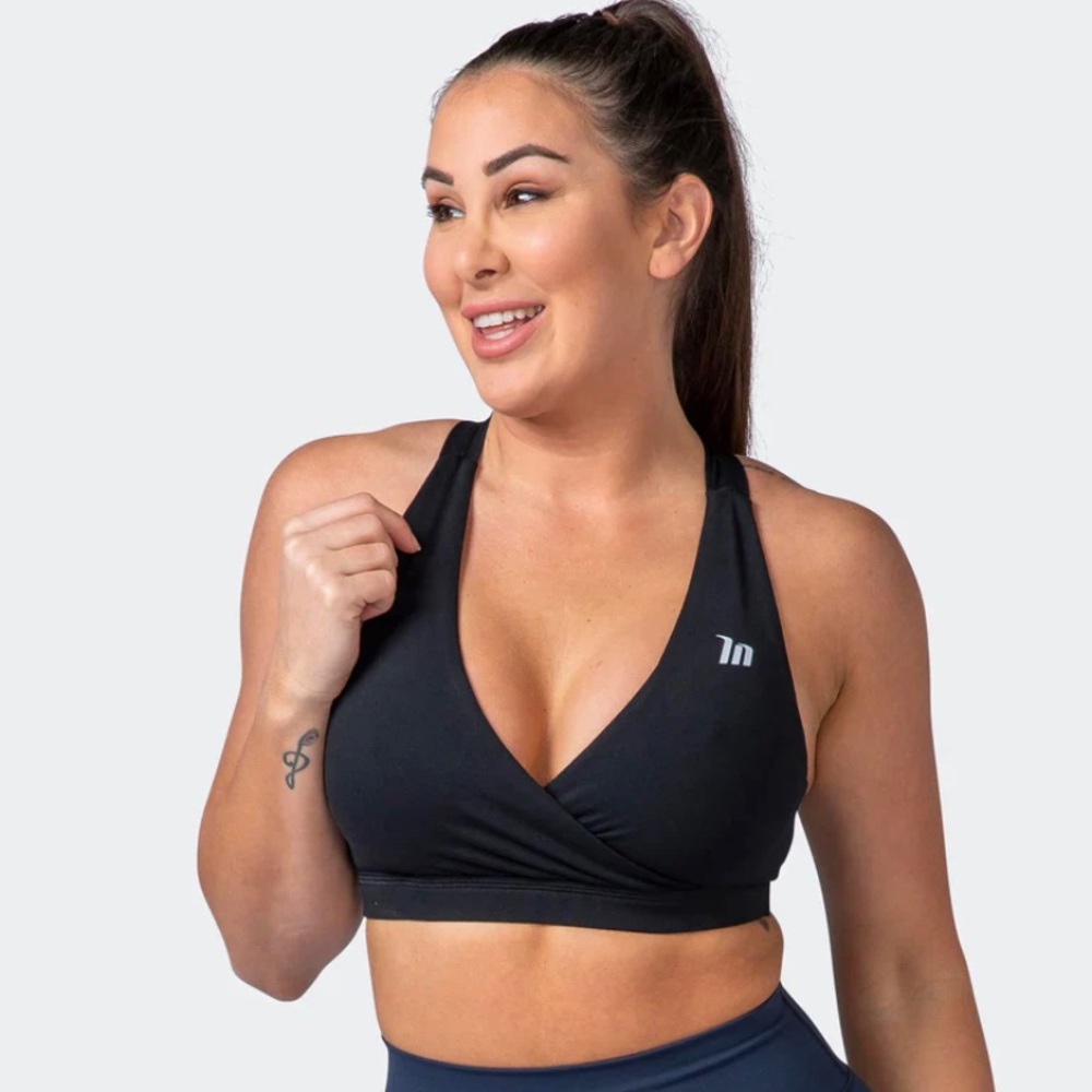 Muscle Nation Force Sports Bra - Black, S